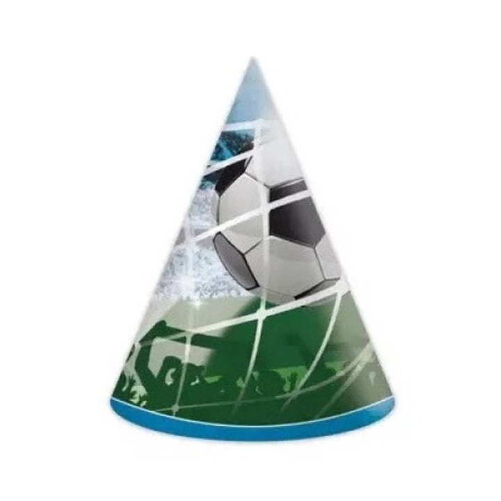 Set 6 coifuri, pentru petrecere, model fotbal