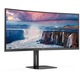 Монитор AOC 34", VA, Извит, WQHD, 100Hz, 4ms, HDMI, DisplayPort, USB, USB-C, CU34V5C/BK