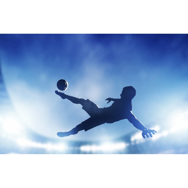 Öntapadó PVC tapéta - Futballista Olló, 100 x 150 cm