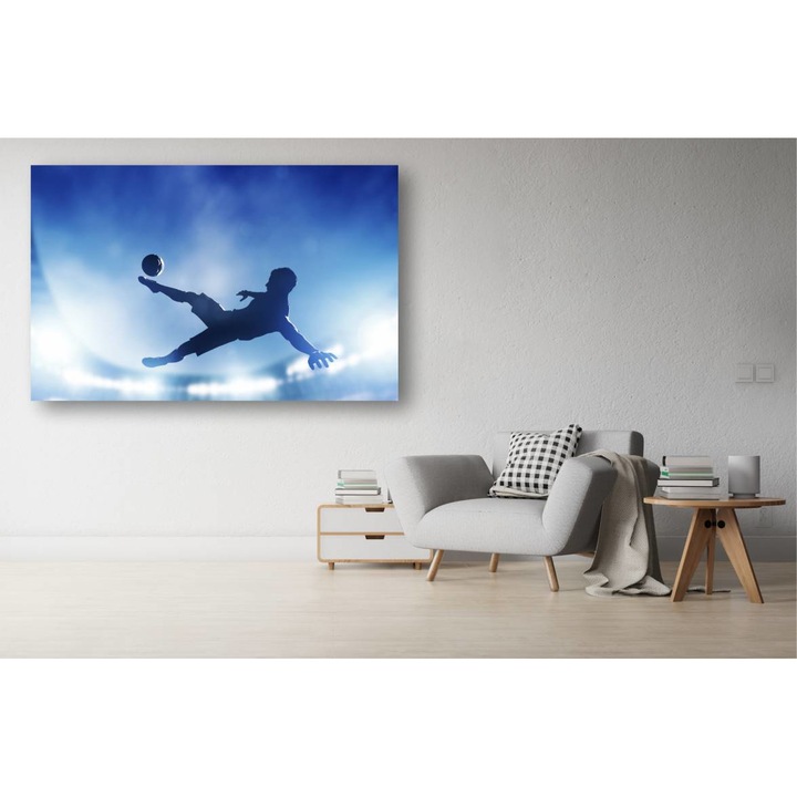 Fototapet autoadeziv PVC - Fotbalist Foarfeca, 115 x 180 cm