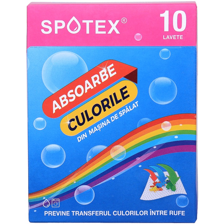 Lavete captare culori Spotex, 10 buc