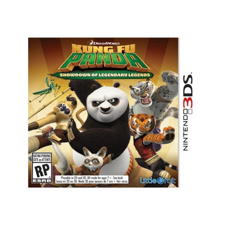 Игра Kung Fu Panda за Nintendo 3DS