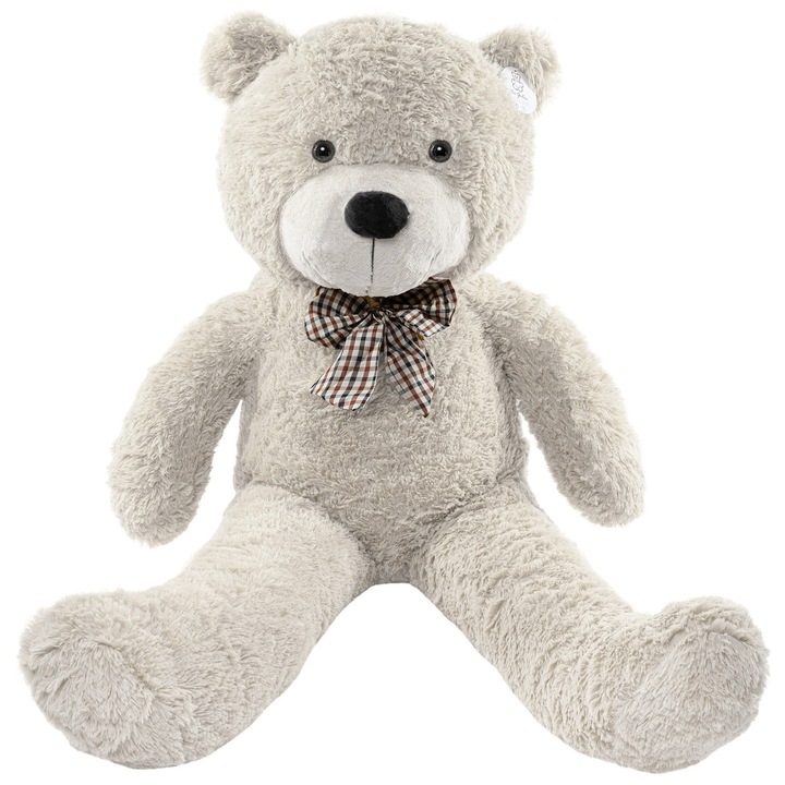 Плюшено мече Mis Gustaw Teddy Classico, Сиво, 220см