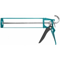 Pistol pentru silicon 9"" maner aluminiu Total THT21309, lungime 235mm, diametru 55mm