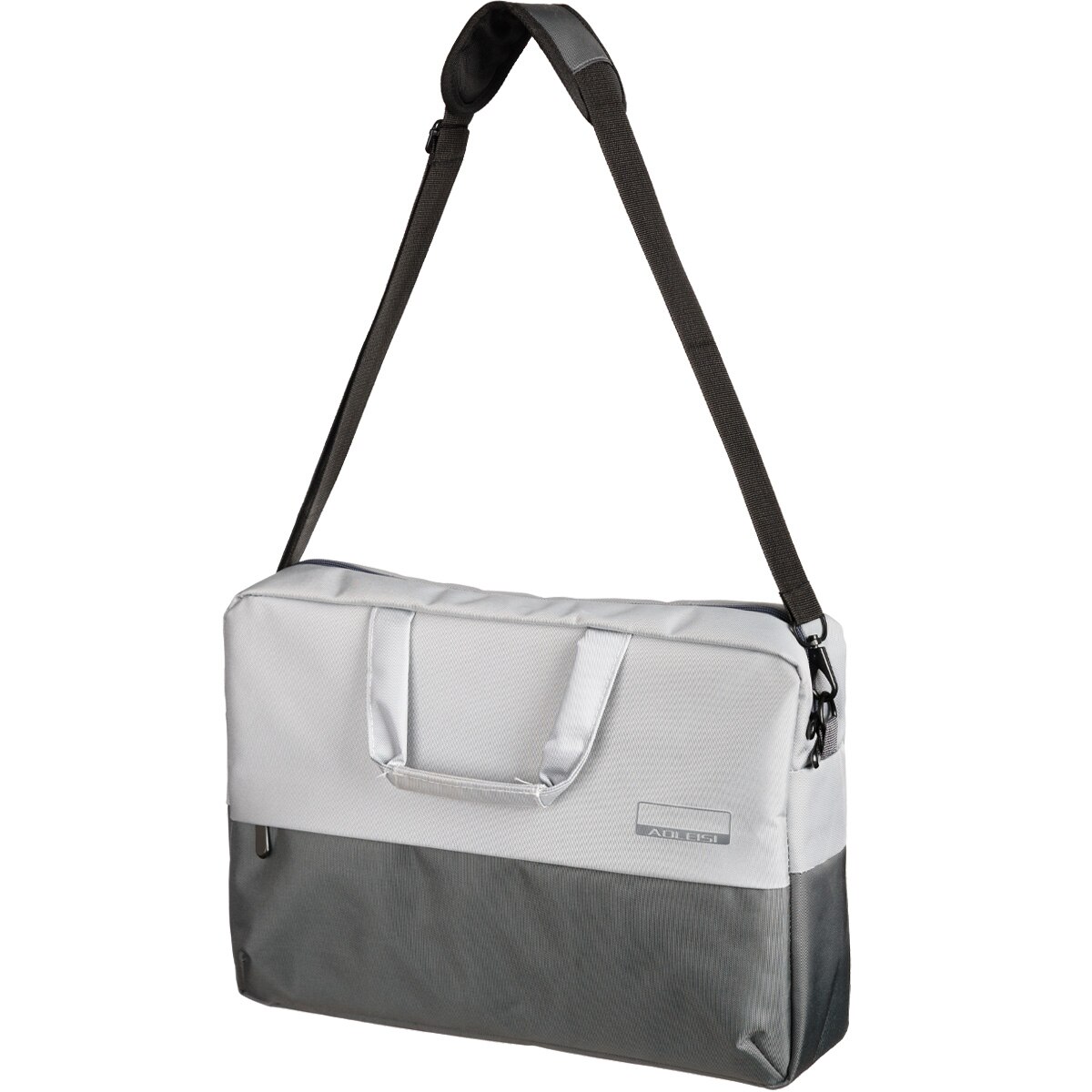 Geanta laptop, Poliester, 15.6'', Gri