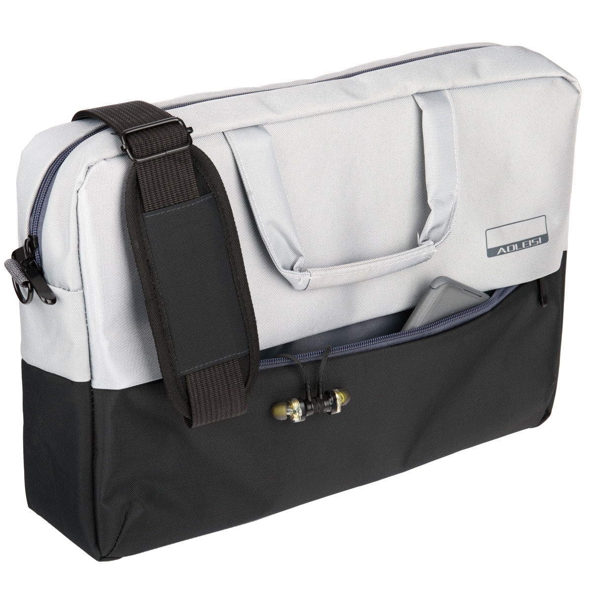 Geanta laptop, Poliester, 15.6'', Negru