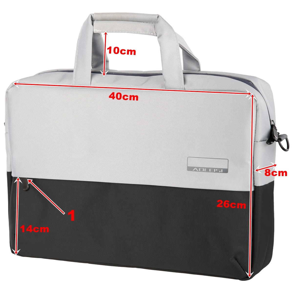Geanta laptop, Poliester, 15.6'', Negru