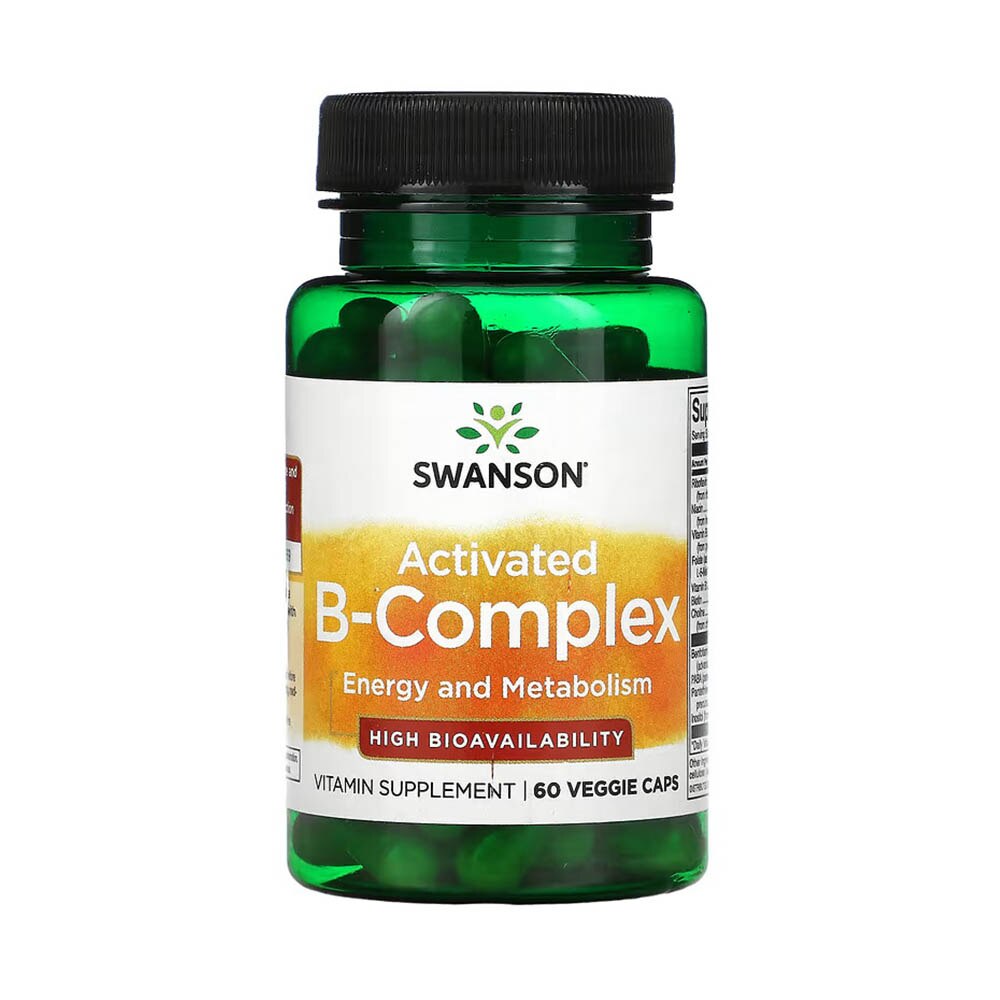 Activated B-Complex Biodisponibil, Swanson, 60 Capsule SWU815 - EMAG.ro