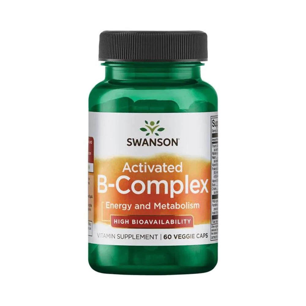 Activated B-Complex Biodisponibil, Swanson, 60 capsule SWU815 - eMAG.ro