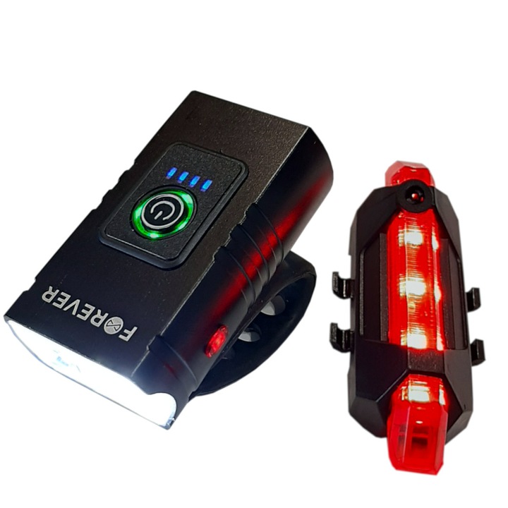 LED kerékpár lámpa készlet, BLG-200 Dual Light