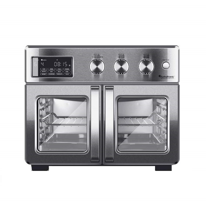 Професионален фритюрник 3в1 TurboTronic TT-AFD32, дехидратор, грил, 1700W, 32 л, таймер, без масло, неръждаема стомана