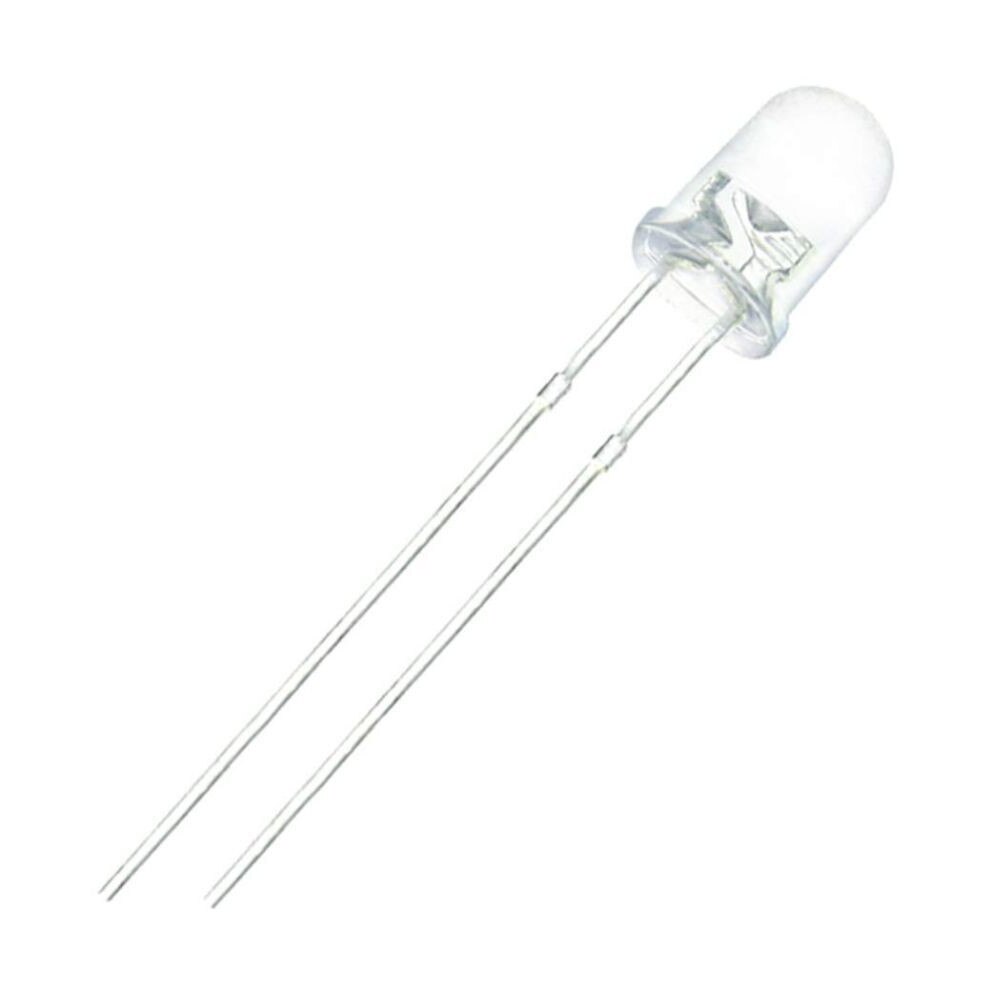 Set 10 LED, 5 mm, Alb - eMAG.ro