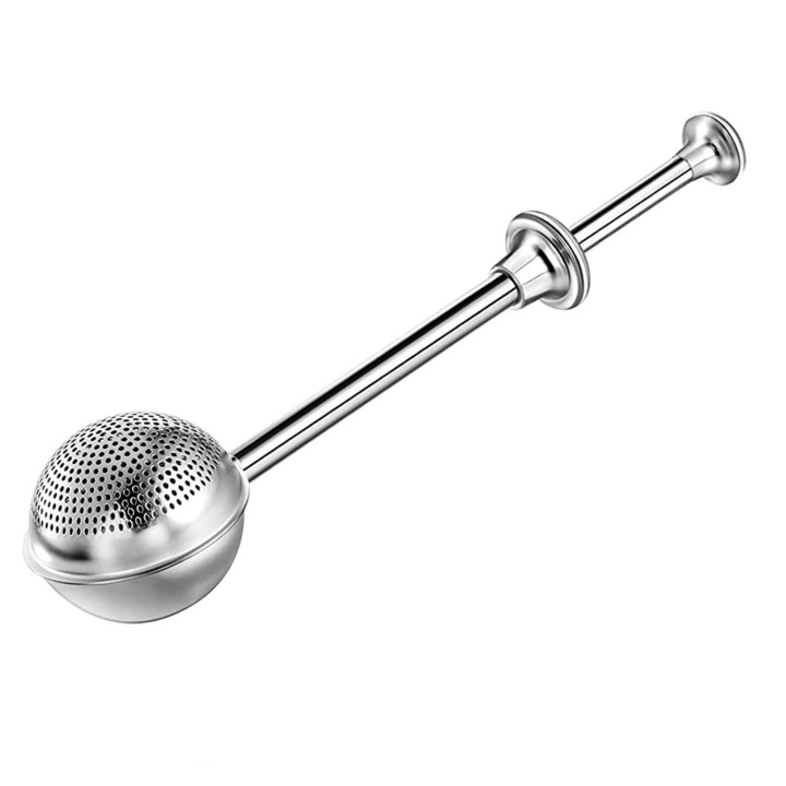 Сито за пудра захар, Неръждаема стомана, Сребрист