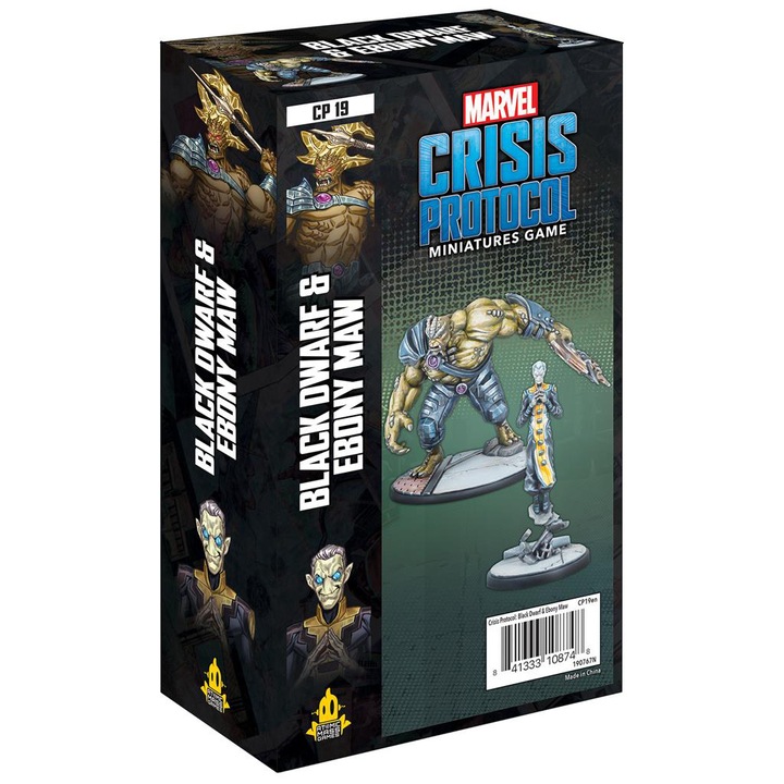 Разширение на играта Black Dwarf & Ebony Maw за Marvel Crisis Protocol, Atomic Mass Games