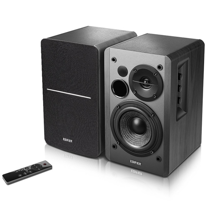 Озвучителна система Edifier R1280DBs, Черен, 42 W