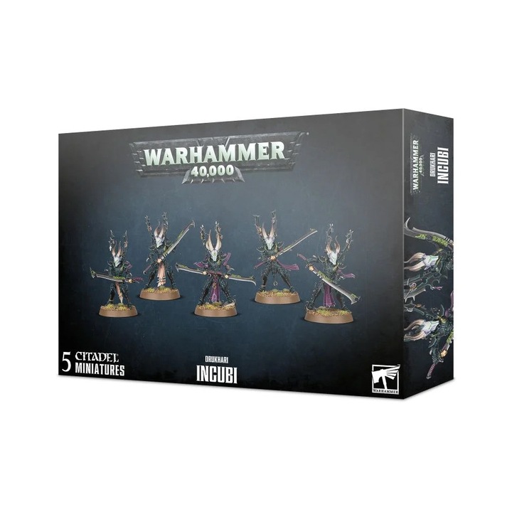 Warhammer 40.000 Incubi Drukhari miniatűr társasjáték, Játékműhely, 68 db