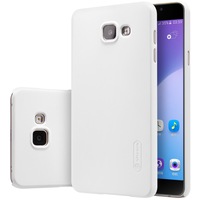 Husa Nillkin Frosted Shield + folie protectie ecran pentru Samsung Galaxy A5 (2016), Alb
