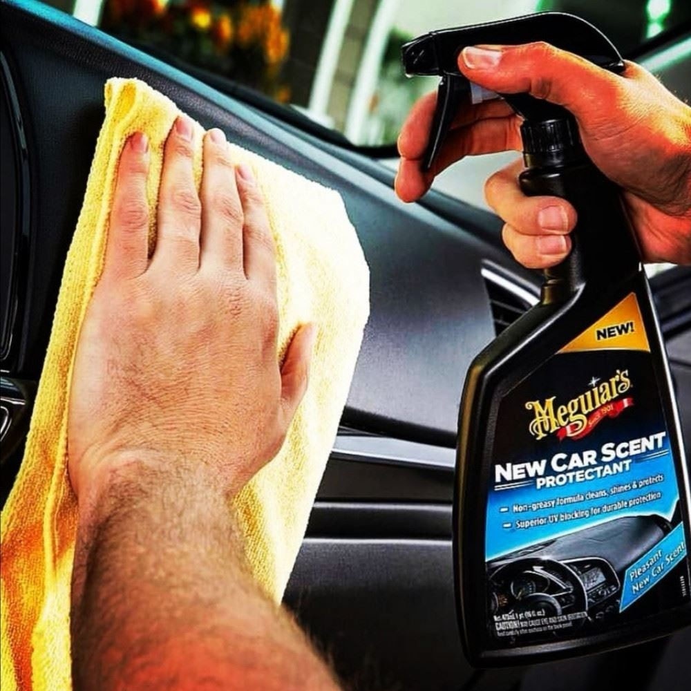 Solutie curatare, protejare bord auto, Meguiars, New Car Scent