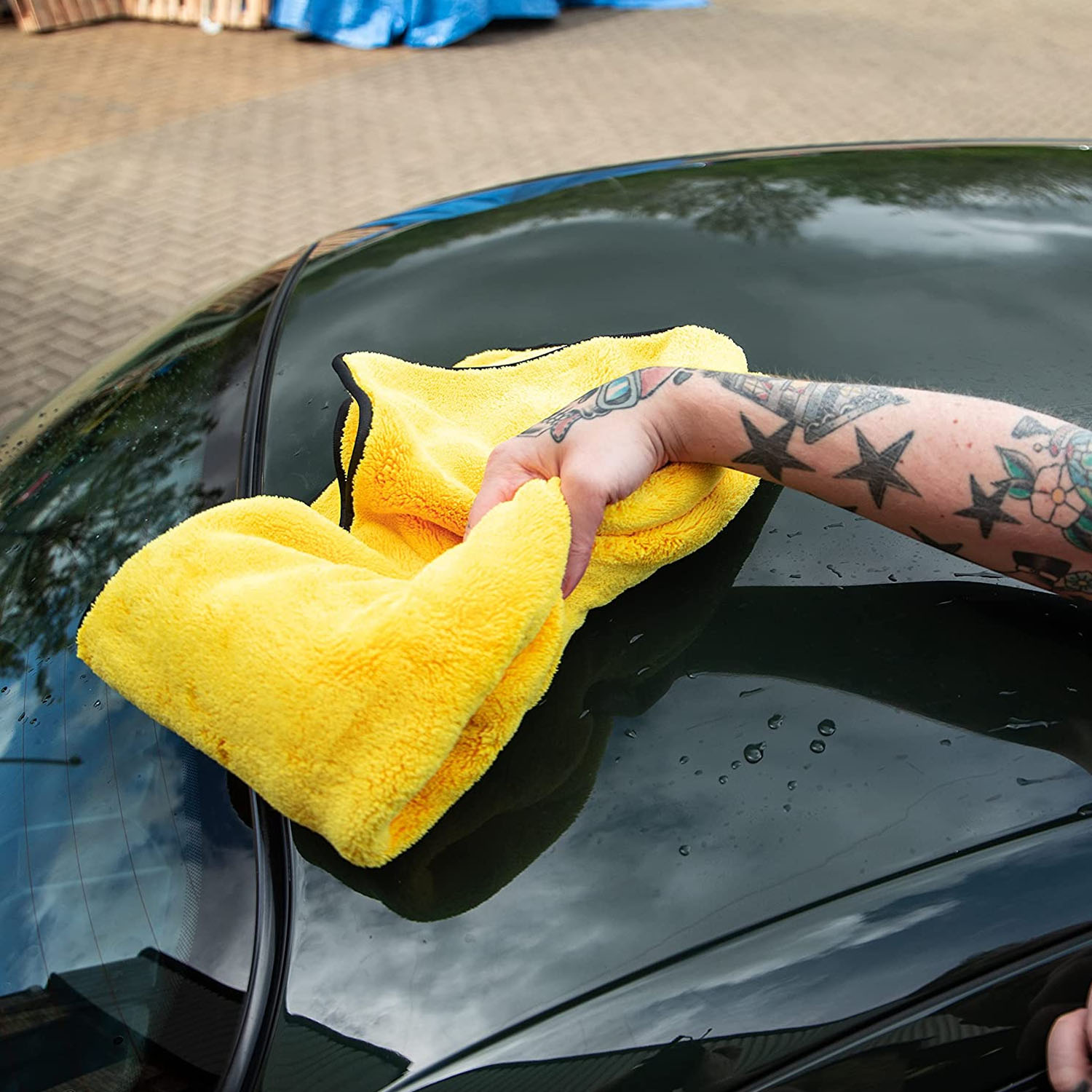 Toalla de secado para coche Meguiar's Supreme Drying Towel XL, 85 x 55 cm -  X1905EU - Pro Detailing