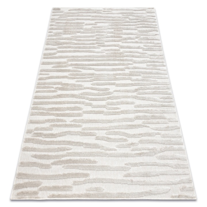 Covor DYWANY ŁUSZCZÓW santo sisal 58394 valuri bej, 120x170 cm