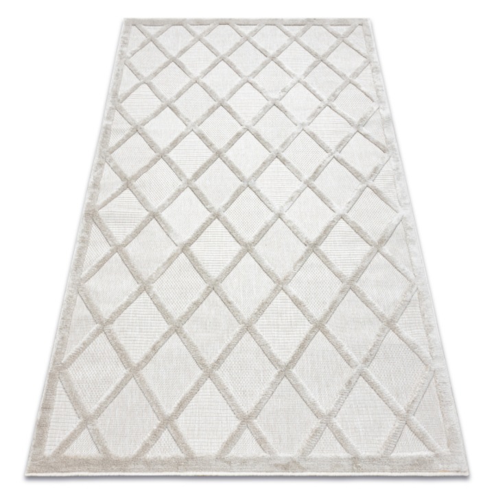 Covor DYWANY ŁUSZCZÓW santo sisal 58365b caro bej, 140x190 cm