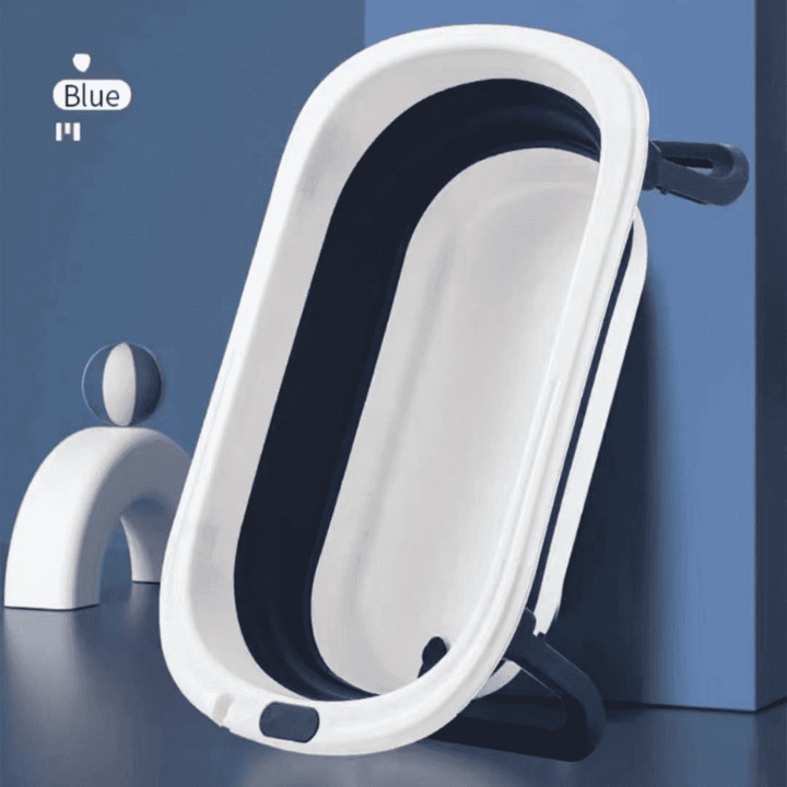 Бебешко корито, L-Sun, сгъваемо, синьо