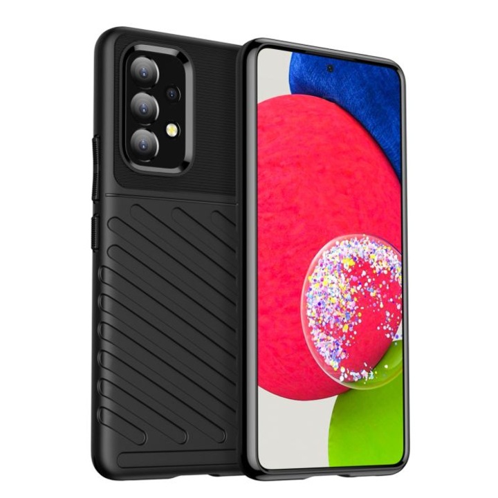 Калъф Forcell Thunder Case за Samsung Galaxy A53 5G, Черен