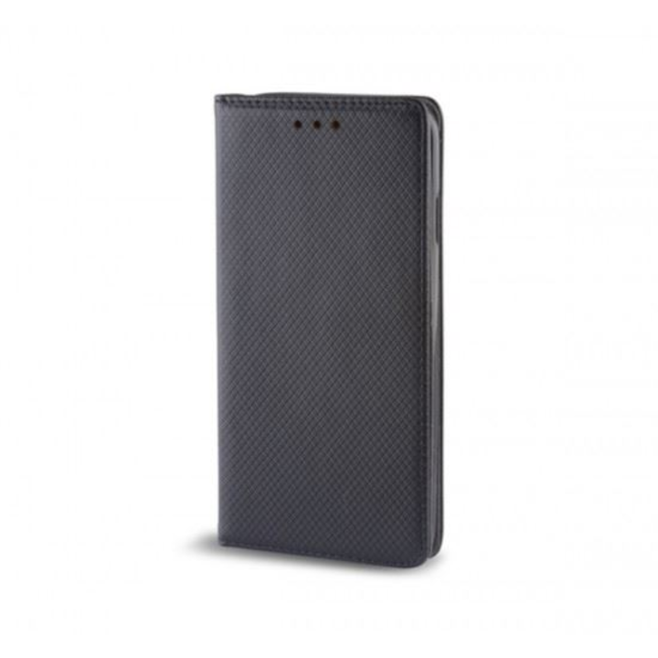 iPhone 7 / 8 / SE 2020 / SE 2022 kompatibilis könyvtok, bankkártyatartós, mágneszáras, fekete, Smart Case book