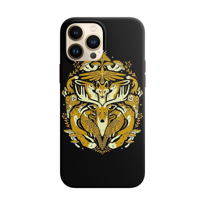 Husa compatibila cu Apple iPhone 14 Pro Max model Animal kingdom, Silicon, TPU, Viceversa