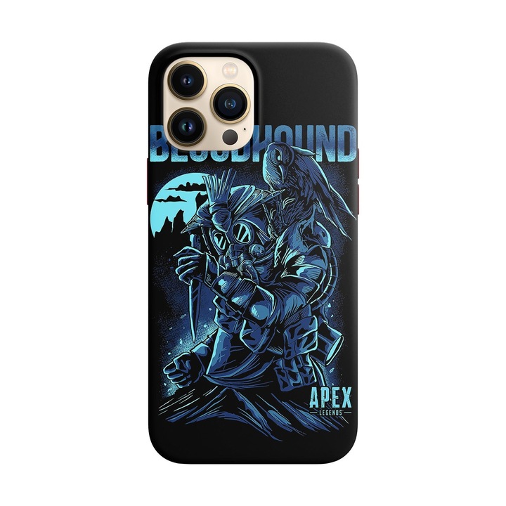 Husa compatibila cu Apple iPhone 14 Pro Max model Bloodhound, Silicon, TPU, Viceversa