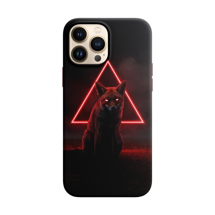 Husa compatibila cu Apple iPhone 14 Pro model Demon fox, Silicon, TPU, Viceversa