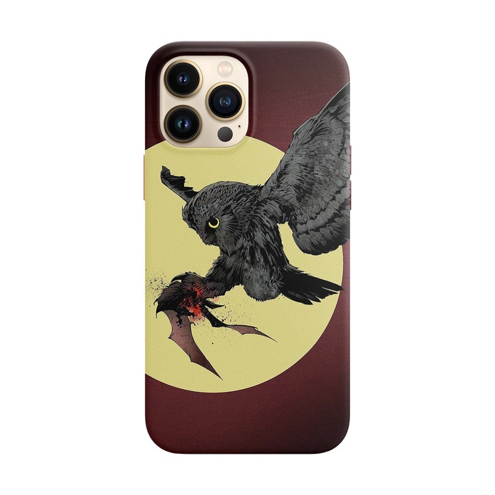 Капак, съвместим с Apple iPhone 11 Pro Max модел Court of owls, Silicon, TPU, Viceversa