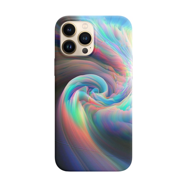 Husa compatibila cu Apple iPhone 14 Pro Max model Neon Holo, Silicon, TPU, Viceversa