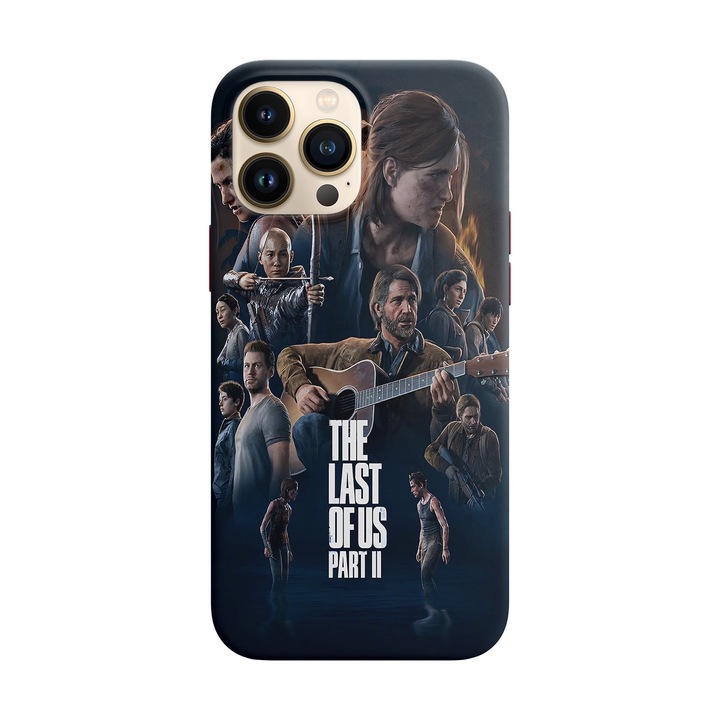 Husa compatibila cu Apple iPhone 14 Pro Max model The last of us Part 2, Silicon, TPU, Viceversa