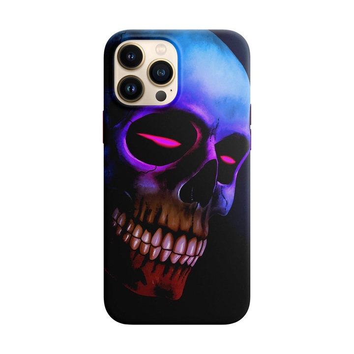 Husa compatibila cu Apple iPhone 11 Pro model The look of death, Silicon, TPU, Viceversa
