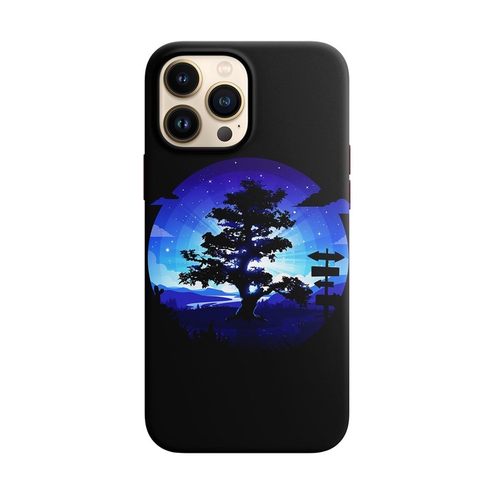 Husa compatibila cu Apple iPhone 14 Pro Max model Three of life, Silicon, TPU, Viceversa