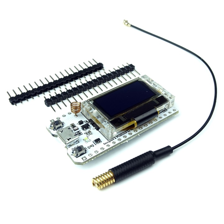 Modul SX1278 LoRa ESP32 WiFi KIT32 0.96" OLED 433MHz, Elektroweb