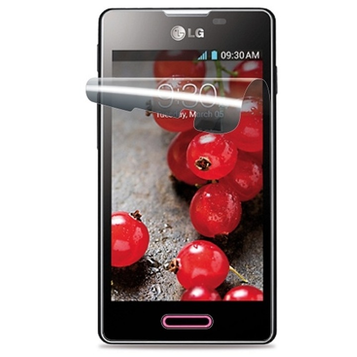 Защитно фолио Cellular Line Clear Glass за LG E460 Optimus L5 II