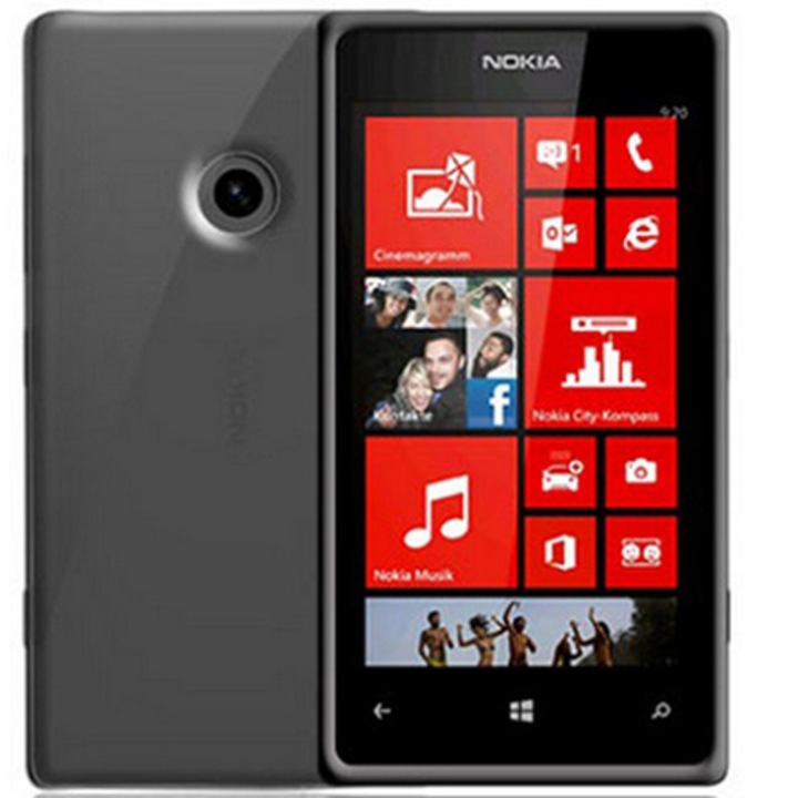 Протектор Celly TPU за Nokia Lumia 520, Прозрачен