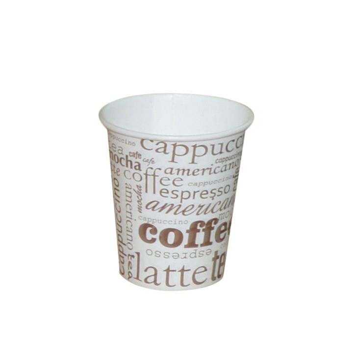 Картонени чаши 180 мл 100 бр