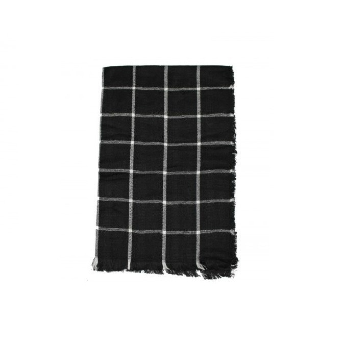 Fular negru si alb