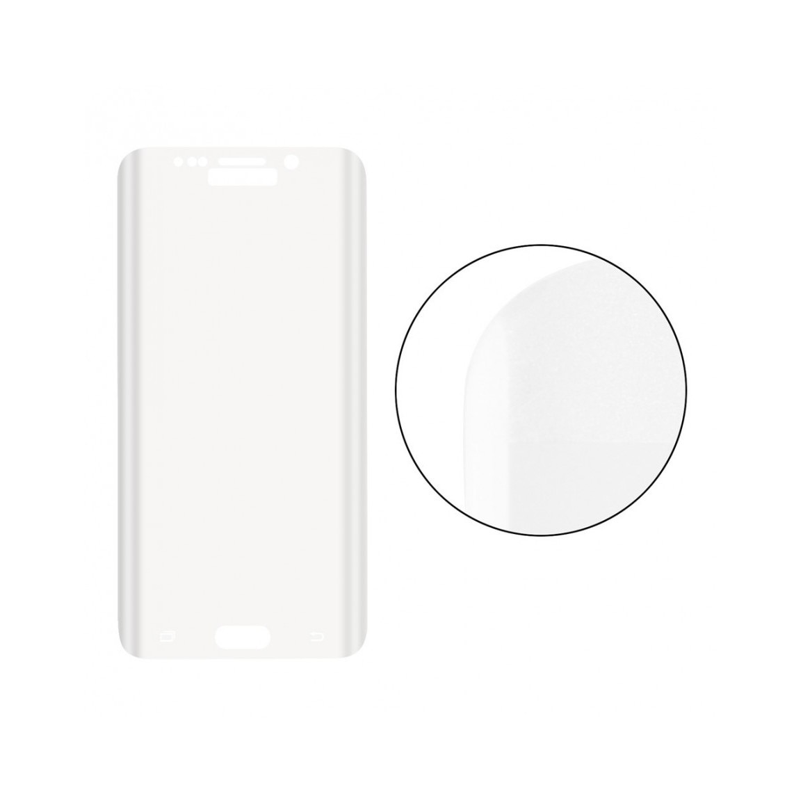 Sticla securizata protectie ecran curbata 0,2 mm pentru Samsung Galaxy S6 Edge G925