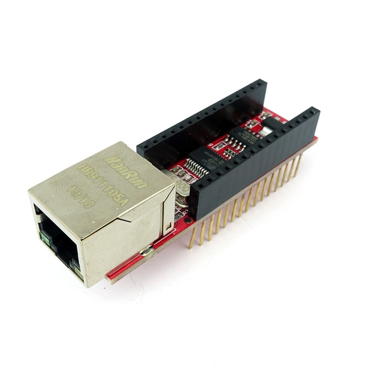 Modul mini Ethernet Shield pentru Arduino Nano V3, 3.3-5V