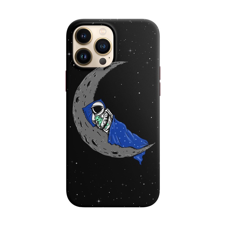 Husa compatibila cu Apple iPhone 14 Pro Max model Astronap, Silicon, Tpu, Viceversa