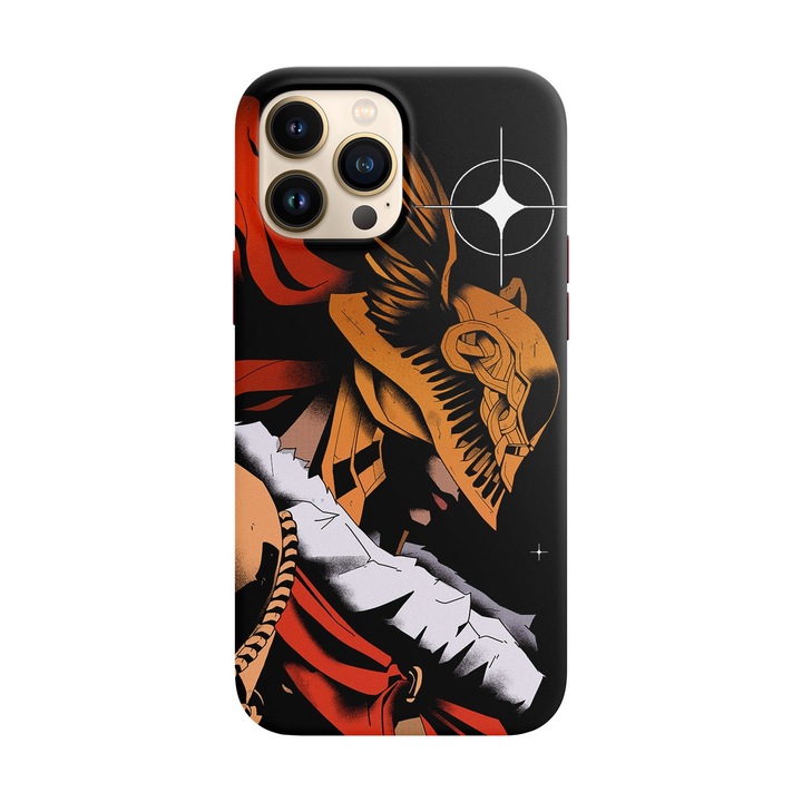 Husa compatibila cu Apple iPhone 14 Pro model Elden Ring Boss, Silicon, Tpu, Viceversa