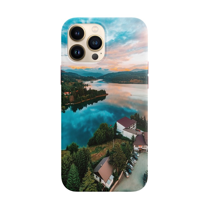 Husa compatibila cu Apple iPhone 14 Pro Max model Colibita lake, Silicon, Tpu, Viceversa