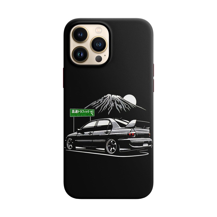 Husa compatibila cu Apple iPhone 14 Pro Max model Lancer Evolution, Silicon, Tpu, Viceversa