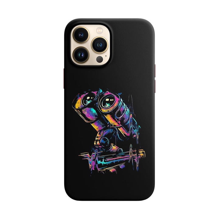 Husa compatibila cu Apple iPhone 14 Pro model The last robot walle-e, Silicon, Tpu, Viceversa
