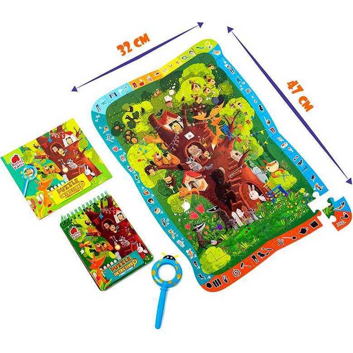 Puzzle Detective Story from the Forest 54 db, Roter Kafer