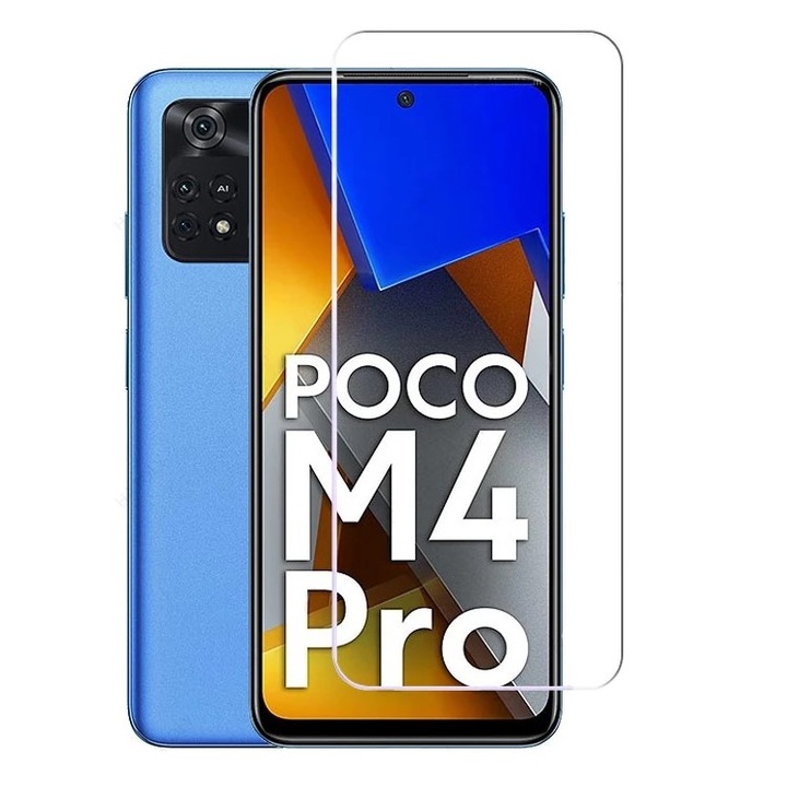 Folie de Sticla Tempered Glass HD Clear pentru Xiaomi Poco M4 Pro 4G